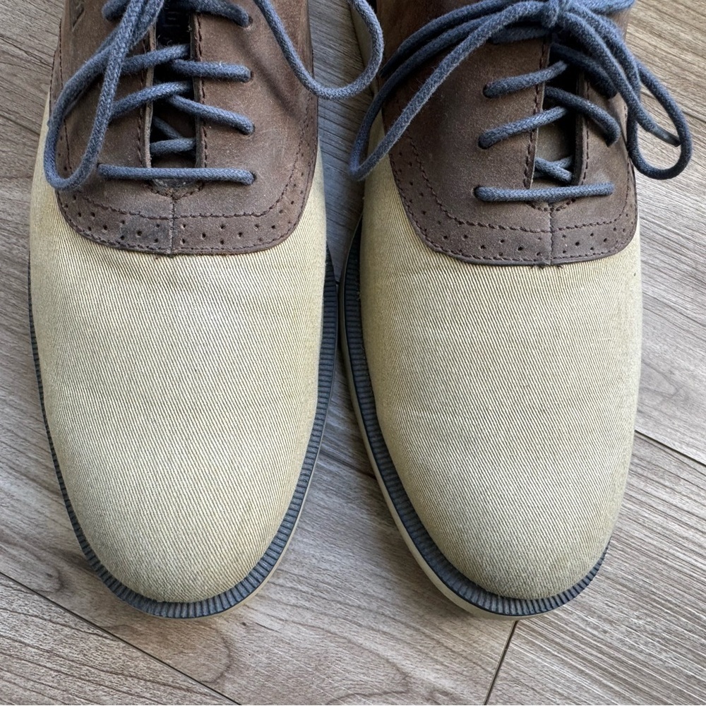 Sperry Top-Sider Casual Oxford Saddle Shoe Men’s Size 9.5 Brown Tan - Picture 3 of 10